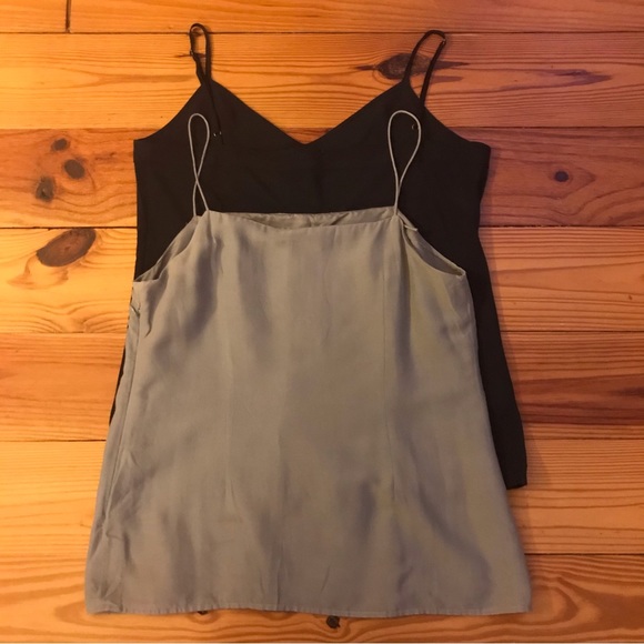 Bundle Ann Taylor and J.Crew Grey Navy Camisoles, EUC, S/4 - Picture 14 of 14